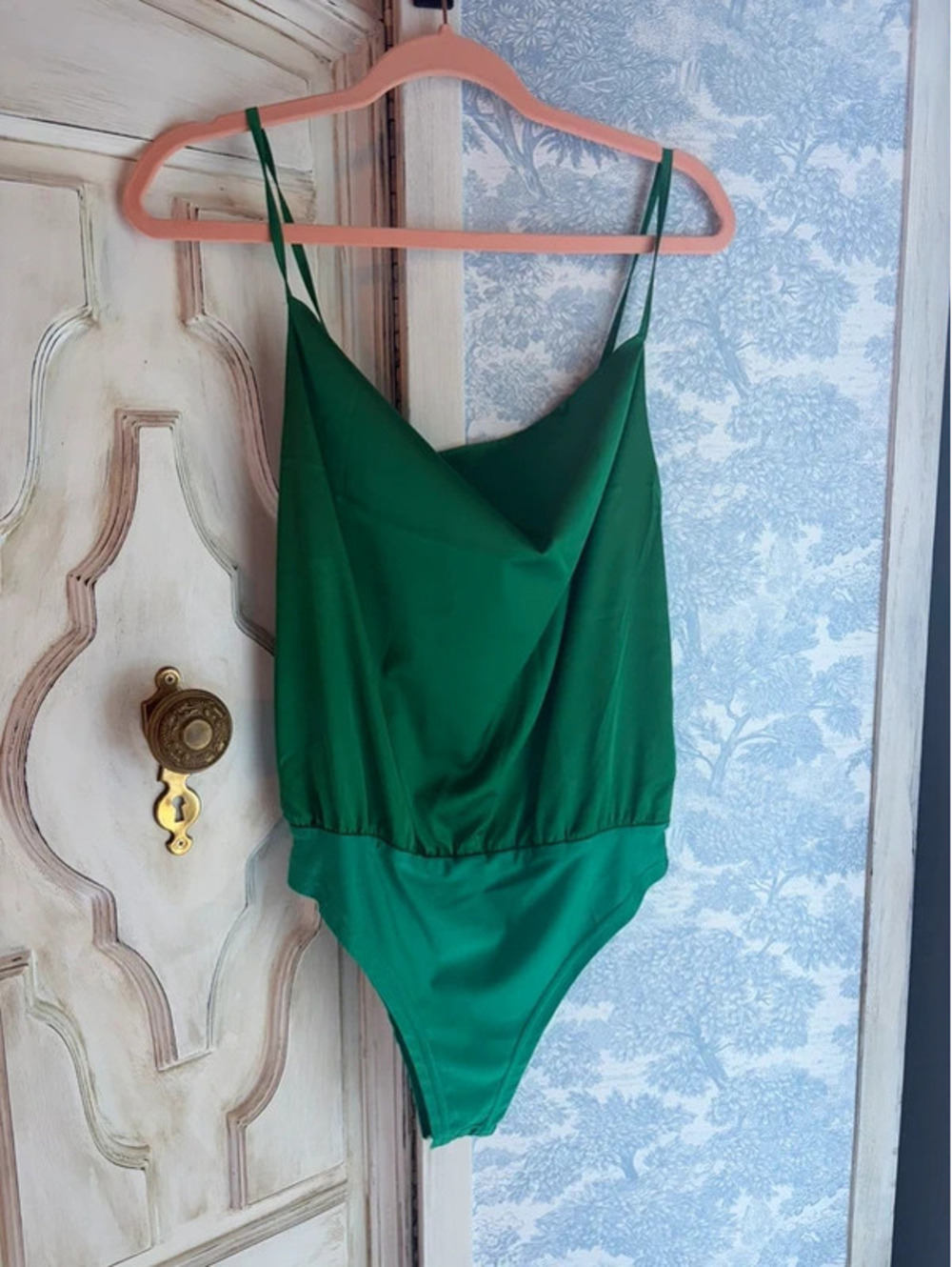 NEW Green bodysuit with loose fitting top